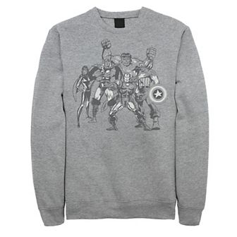 Men's Marvel The Avengers Retro Group Sweatshirt