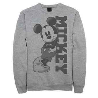 Disney's Mickey Mouse Men's Leaning Sweatshirt