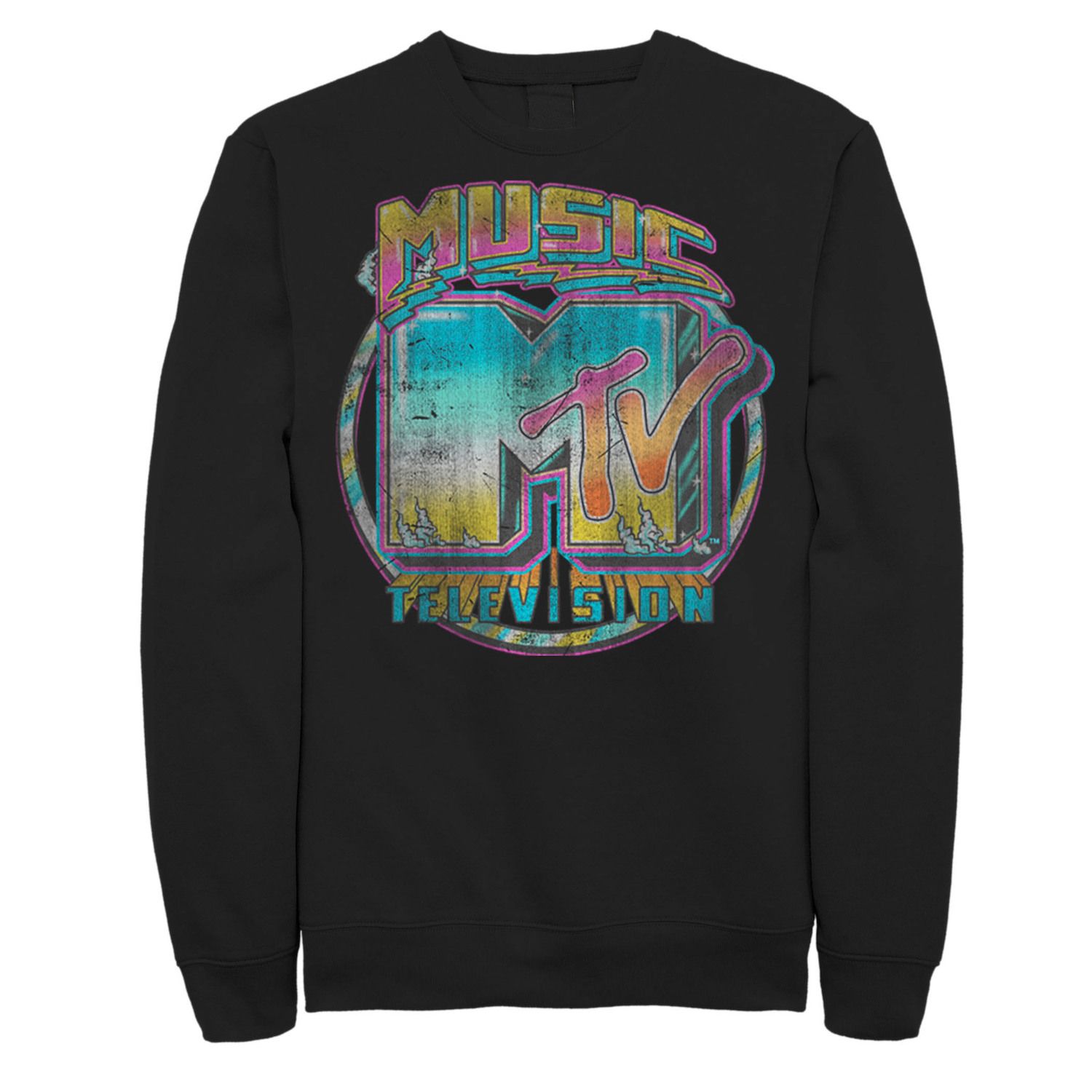 Sweat Capuche Confort 241g MTV Logo Spirale Music Fan Sweat à