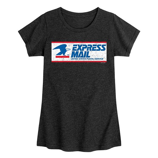 Girls 716 USPS Express Mail Graphic Tee