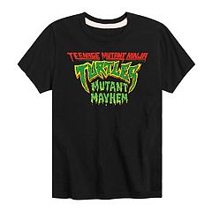  Teenage Mutant Ninja Turtles T-Shirt 2 Pack Kids Grey