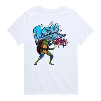 Boys 8-20 Graphic Teenage Mutant Ninja Turtles Mutant Mayhem Leo Graphic Tee