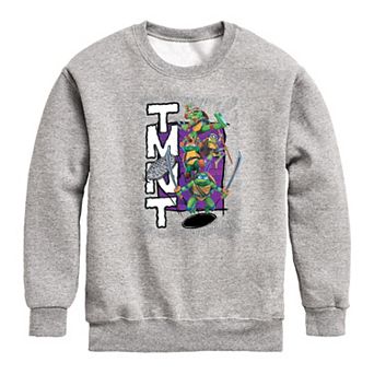 Boys 8-20 Graphic Teenage Mutant Ninja Turtles Mutant Mayhem Group Fleece Graphic Pullover