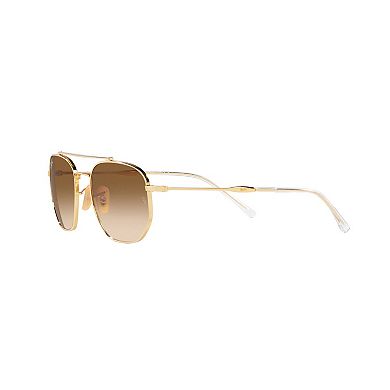 Women's Ray-Ban Rb3707 57mm Round Gradient Sunglasses