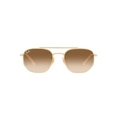 Women's Ray-Ban Rb3707 57mm Round Gradient Sunglasses