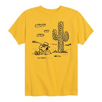 Boys 8-20 Peanuts Spike With Cactus Graphic Tee