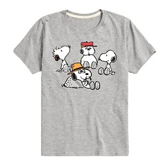 Boys 8-20 Peanuts Snoopy Siblings Graphic Tee