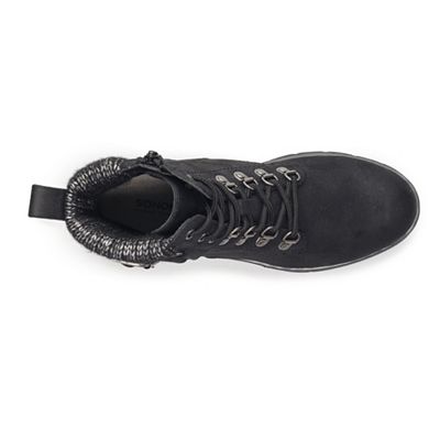 Kohls womens lace up boots best sale