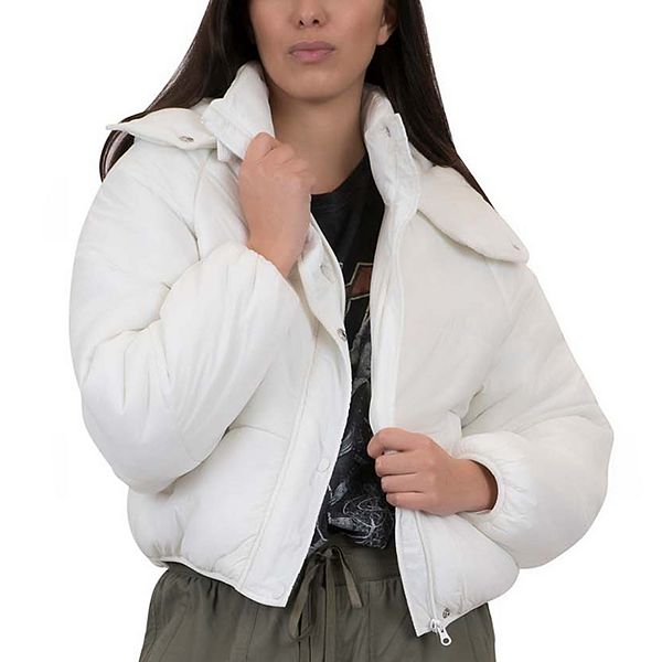 Kohls puffer best sale jacket womens