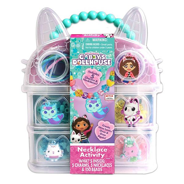 Gabby's Dollhouse Necklace Activity Set