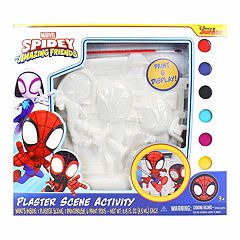 Spidey and His Amazing Friends 3-Piece Art & Play Toddler Room-in-a-Box by  Delta Children – Includes Draw & Play Desk, Art & Storage Station & Fabric  Toy Box, Blue 