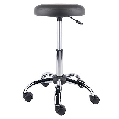Winsome Wood Clyde Round Swivel Stool