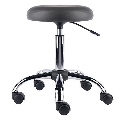Winsome Wood Clyde Round Swivel Stool