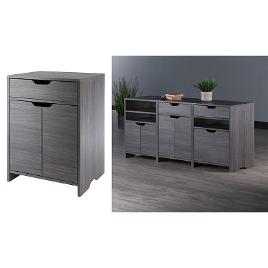 Winsome Wood Nova Storage Cabinet