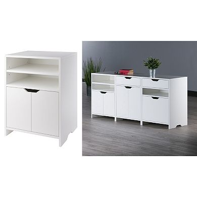 Winsome Wood Nova Storage Cabinet