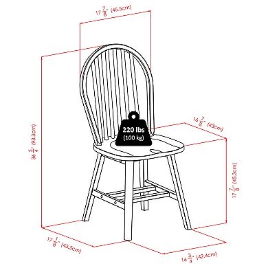 Winsome Wood Ravenna Dining 5-piece Set