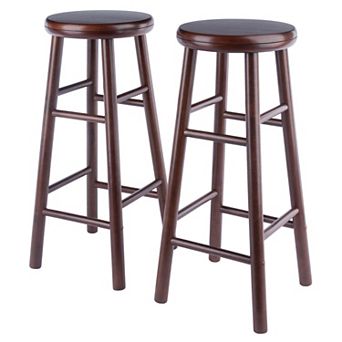 Winsome Wood Shelby Bar Stools 2 pc Set