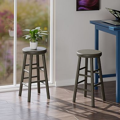 Winsome Wood Shelby Counter Stools 2-piece Set