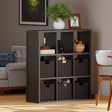 Winsome Timothy Cube Storage Cabinet & Basket 7-piece Set