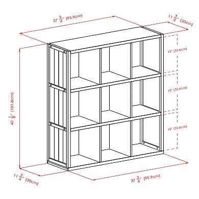 Winsome Timothy Cube Storage Cabinet & Basket 7-piece Set