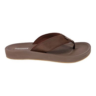 Dockers® Comfort Cush Men's Flip Flop Sandals