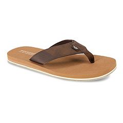 Dockers® 7 Mile Collection Etched Sock Men's Flip Flop Sandals