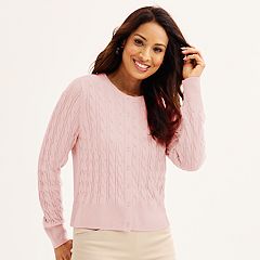 Kohls 2025 pink cardigan