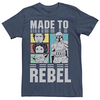 Men's Star Wars Made To Rebel Characters Tee