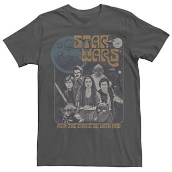Men's Star Wars 70's Style Poster Tee