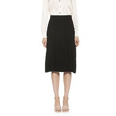 Kohls black shop midi skirt