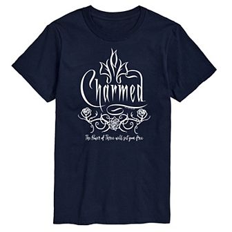 Big & Tall Charmed Roses Graphic Tee