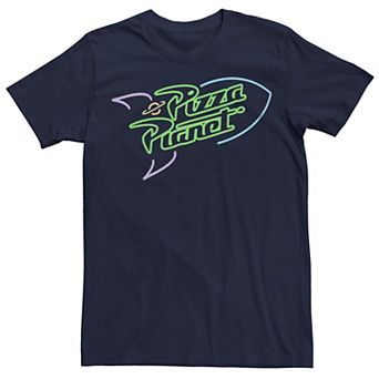 Disney / Pixar's Toy Story Men's Pizza Planet Neon Sign Graphic Tee