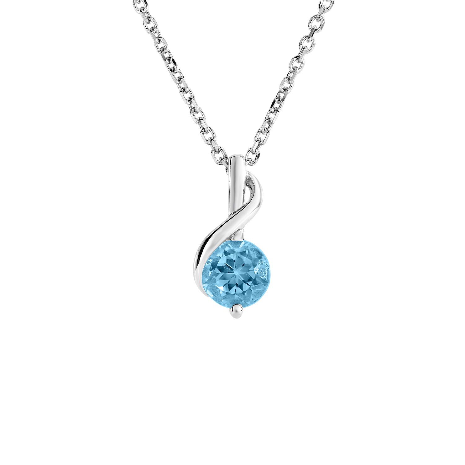 Aquamarine clearance necklace kohls