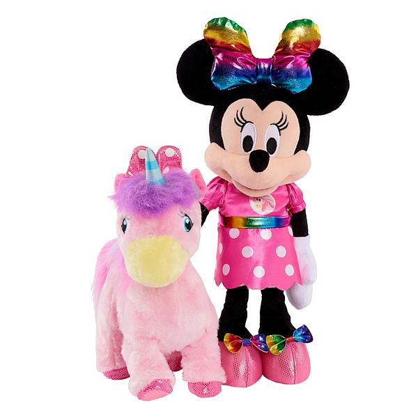 Disney's Minnie Mouse Walk & Dance Unicorn Plush Set