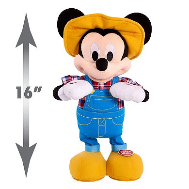 Disney's Mickey Mouse E-I-Oh! Singing & Dancing Plush