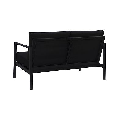 Linon Holland Outdoor Loveseat