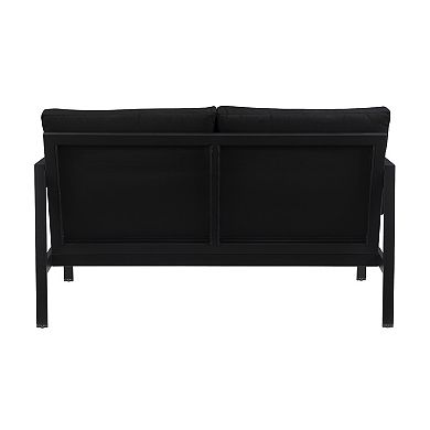 Linon Holland Outdoor Loveseat