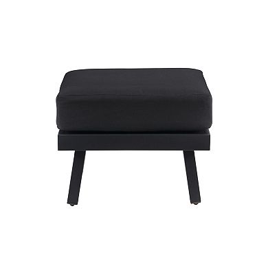 Linon Holland Outdoor Ottoman