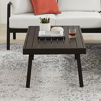 Linon Holland Outdoor Coffee Table