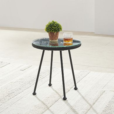 Linon Millicent Outdoor Side Table