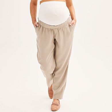 Maternity Sonoma Goods For Life® Over-The-Belly Relaxed Pants