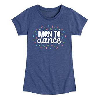 Girls 7-16 Born To Dance Graphic Tee