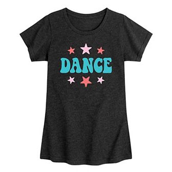 Girls 7-16 Dance Star Graphic Tee