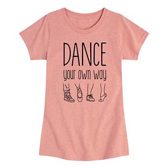 Girls 7-16 Dance Your Own Way Graphic Tee