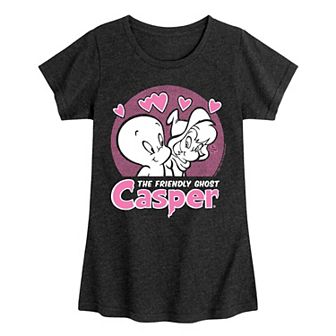 Girls 7-16 Casper The Friendly Ghost Wendy Love Graphic Tee