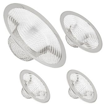 4-pack Stainless Steel Kitchen Sink Drain Strainer And Mesh Screen Drainer
