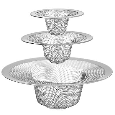4-pack Stainless Steel Kitchen Sink Drain Strainer And Mesh Screen Drainer