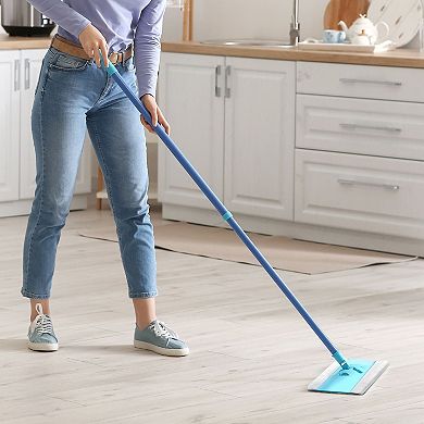 200 Pack Disposable Dry Mop Pads for Floor Cleaning, Cloth Refills for Sweeper