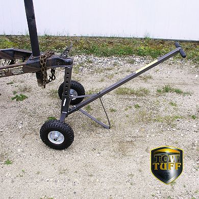 Tow Tuff TMD-600AFF Adjustable Solid Steel 600 Pound Capacity Trailer Dolly