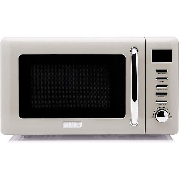 Haden Cotswold Vintage Retro 0.7 Cu Ft 700W Countertop Microwave Oven
